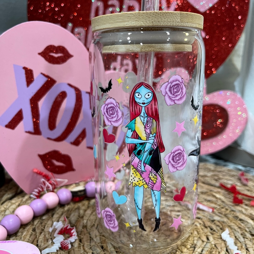 Sally and jack Glass cup - Picture 3 of 3